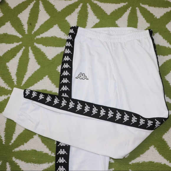 Authentic White Kappa Sweats - Picture 1 of 8